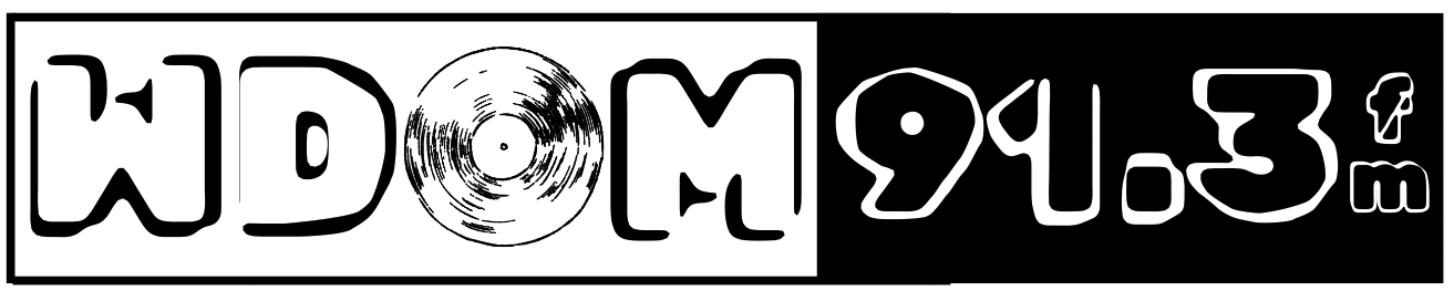Logo for WDOM 91.3 radio station of Providence College