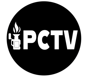 The logo of PCTV